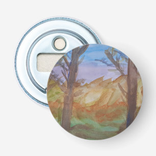 Décapsuleur Ouverture de bouteille des arbres du coucher de so