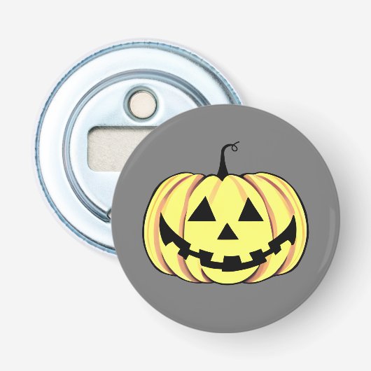 Décapsuleur Ouverture de la bouteille Citrouille d'Halloween (Devant)