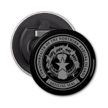 Ouverture de la bouteille de bouton