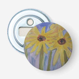 Décapsuleur Ouverture de la bouteille de tournesol jaune été