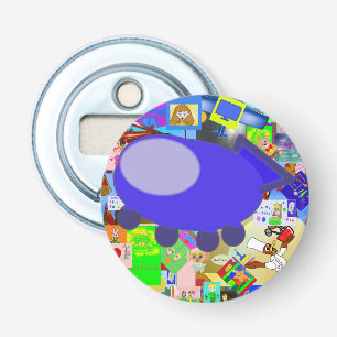 Décapsuleur Ouverture de la bouteille du bouton spatial