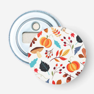 Décapsuleur Ouvrage de bouteille de feuilles d'automne
