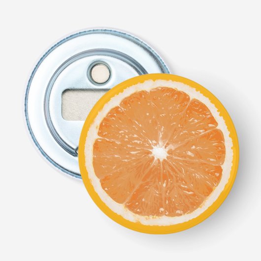 Décapsuleur Ouvrage de bouteille de fruits - Orange (Devant)