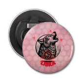 Décapsuleur Ouvrage de bouteille Zodiac Libra. (Devant)