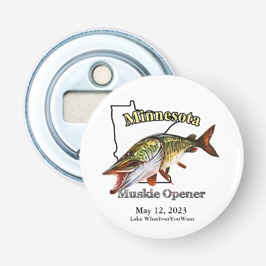 Décapsuleur Ouvrage personnalisé de mousseux du Minnesota (Devant)