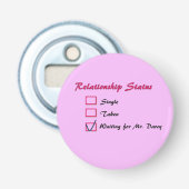 Décapsuleur Ouvreur de bouteille de M. Darcy Button de Jane (Devant)