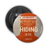 Décapsuleur Ouvreur de bouteille de Sydney Rye (Devant)