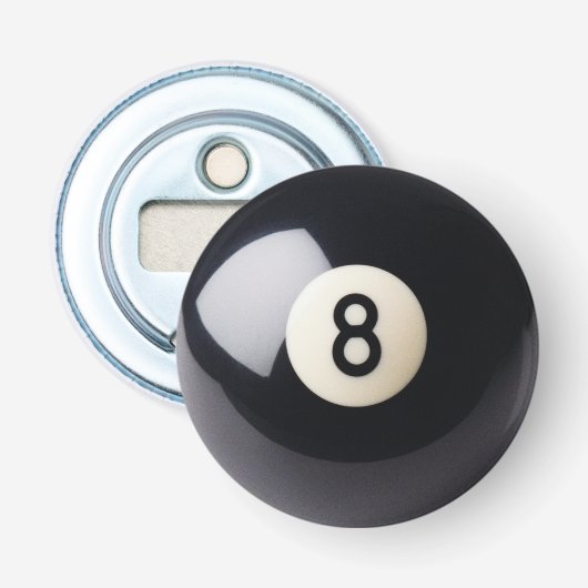 Décapsuleur Ouvreur de bouteille du billard 8-Ball de billards (Devant)