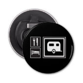 Décapsuleur Ouvrez votre bière dans le campeur de rv (Devant)