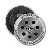 Décapsuleur "Paix ouvreur de bouteille par puissance de feu (Devant)