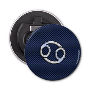 Décapsuleur Panneau cancéreux Zodiaque sur déco de fibre de ca