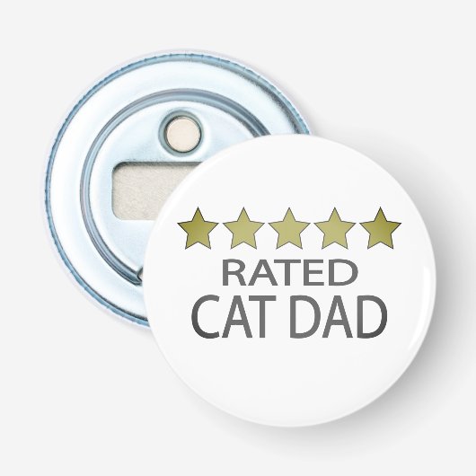 Décapsuleur Papa Chat Cinq Étoiles (Devant)