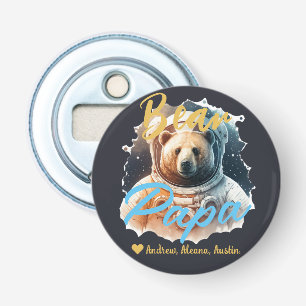 Décapsuleur Papa personnalisé Ours Noms chics simples Astronau