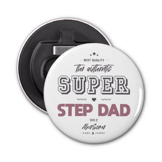 Décapsuleur Papa super step authentique (Devant)