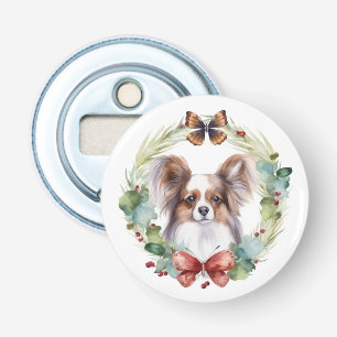Décapsuleur Papillon Christmas Wreath Festive Pup