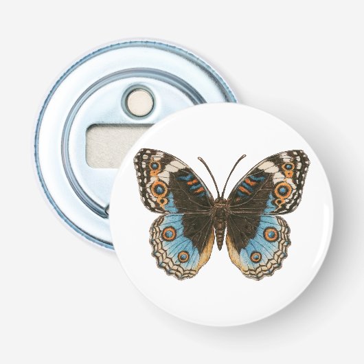 Décapsuleur Papillon Pansy Bleu (Devant)
