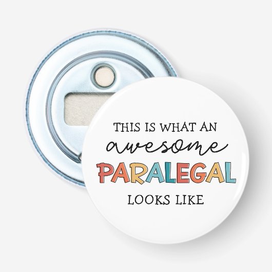 Décapsuleur Paralegal Awesome Assistant juridique amusant (Devant)
