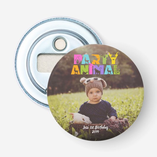 Décapsuleur Parti Anniversaire de enfant Favoriser pour la fêt (Devant)