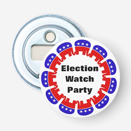 Décapsuleur Parti républicain de surveillance des élections (Devant)