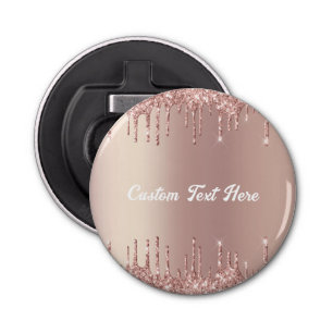 Décapsuleur Parties scintillant rose Gold Blush Drivers Text B