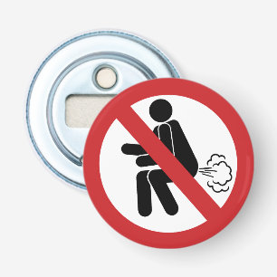 Décapsuleur PAS de pets ⚠ Panneau drôle de toilettes thaïlanda