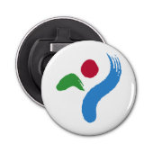Décapsuleur Patriotic bottle opener with Flag of Seoul (Devant)