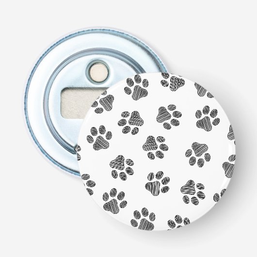 Décapsuleur Patrouilles de Doodle, Paws de Chien, Paws Noirs (Devant)