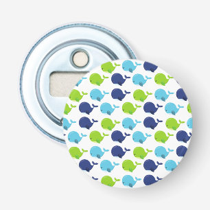 Décapsuleur Pattern of Whales, Cute Whales, Sea Animals