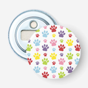 Décapsuleur Paws colorés, Motif Paw, Paws de chien, Empreintes