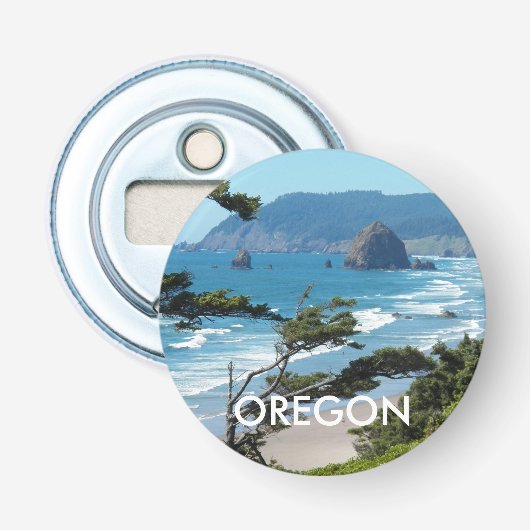 Décapsuleur Paysage côtier pittoresque de l'Oregon (Devant)