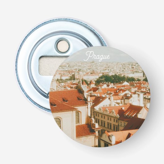 Décapsuleur Paysage urbain de Prague Souvenir (Devant)