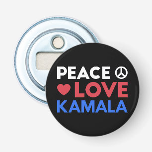Décapsuleur Peace Love Kamala I - Kamala Harris Pour Président