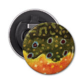 Décapsuleur Pêcheur de truite (Devant)