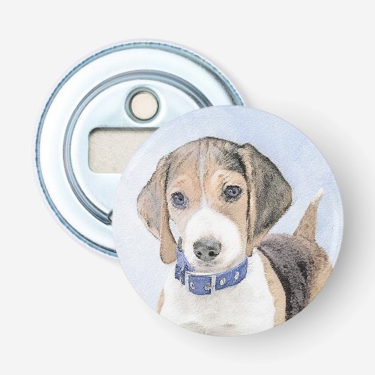 Décapsuleur Peinture beagle - Cute Original Chien Art (Devant)