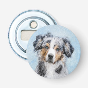 Décapsuleur Peinture de berger américaine miniature - Chien Ar