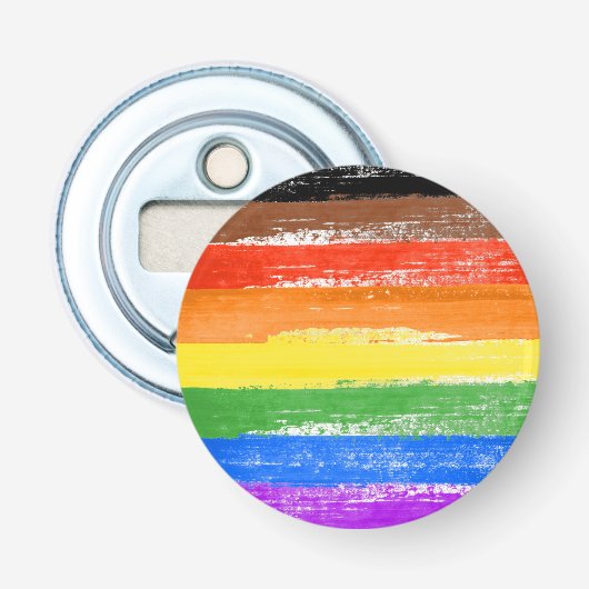 Décapsuleur Peinture de fierté LGBTQIA+ (Devant)