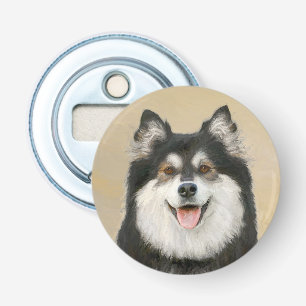 Décapsuleur Peinture Lapphund Finlandaise - Joli art original