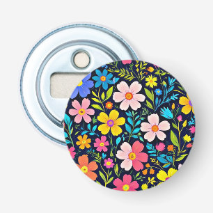 Décapsuleur Peinture numérique florale motif fleurs-38875