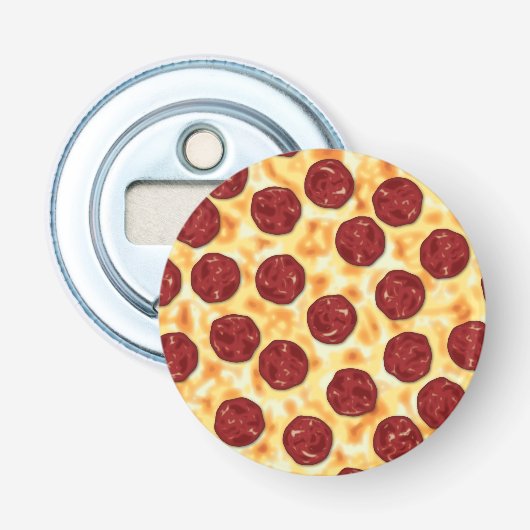 Décapsuleur Pepperoni Pizza Motif (Devant)