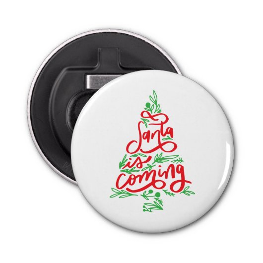 Décapsuleur père Noël arrive (Devant)