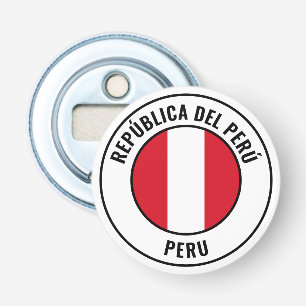 Décapsuleur Pérou Drapeau magnifique Patriotic Bottle Ouvrir