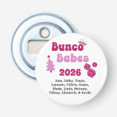 Décapsuleur Personalized Bunco Babe  (Devant)
