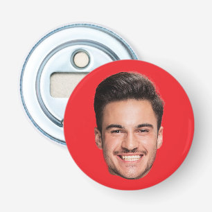 Décapsuleur Personnalisé, couleur rouge face personnalisée