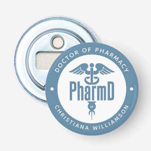 Décapsuleur PharmD Docteur en pharmacie Pharmacy Graduation Ph (Devant)