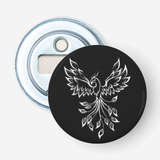 Décapsuleur Phoenix se lève sur le noir (Devant)