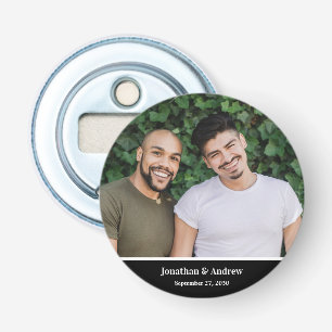 Décapsuleur Photo de mariage LGBTQ