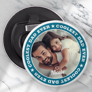 Décapsuleur Photo personnalisée moderne de papa