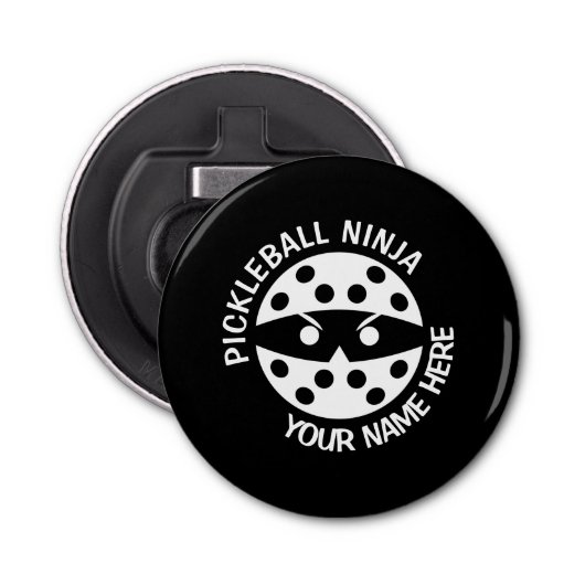 Décapsuleur Pickleball ninja, mignon graphique (Devant)