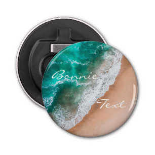 Décapsuleur Plage d'eau de mer sable tropical été