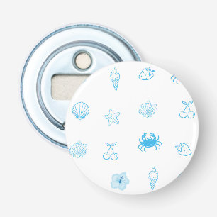 Décapsuleur Plage grecque minimaliste